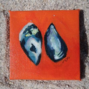 Moules n°1, peinture