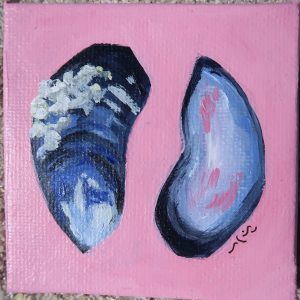 Moules n°2, peinture