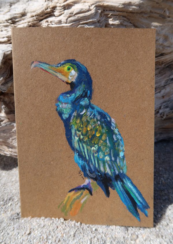 Cormoran, pastel gras