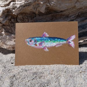 Sardine n°2, pastel gras