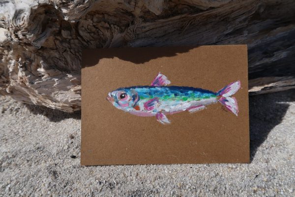 Sardine n°2, pastel gras – Image 3
