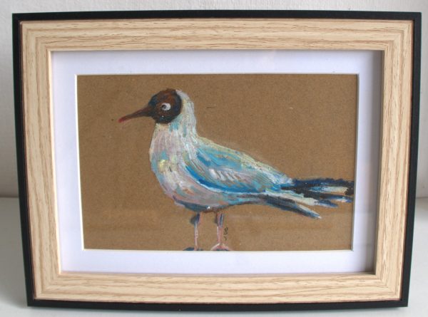 Mouette rieuse, pastel gras – Image 4