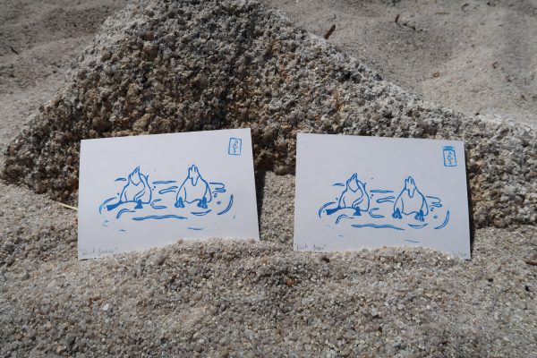 Duck fesses, linogravure – Image 3